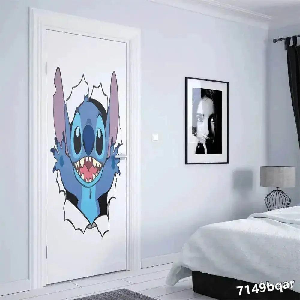  Bright Lilo and Stitch Kids Door Sticker Toyland EU -  ToylandEU™