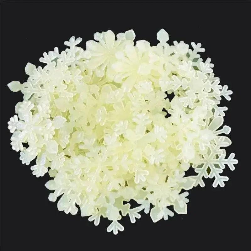  Bright Luminous Snowflake Wall Decals Toyland EU -  ToylandEU™