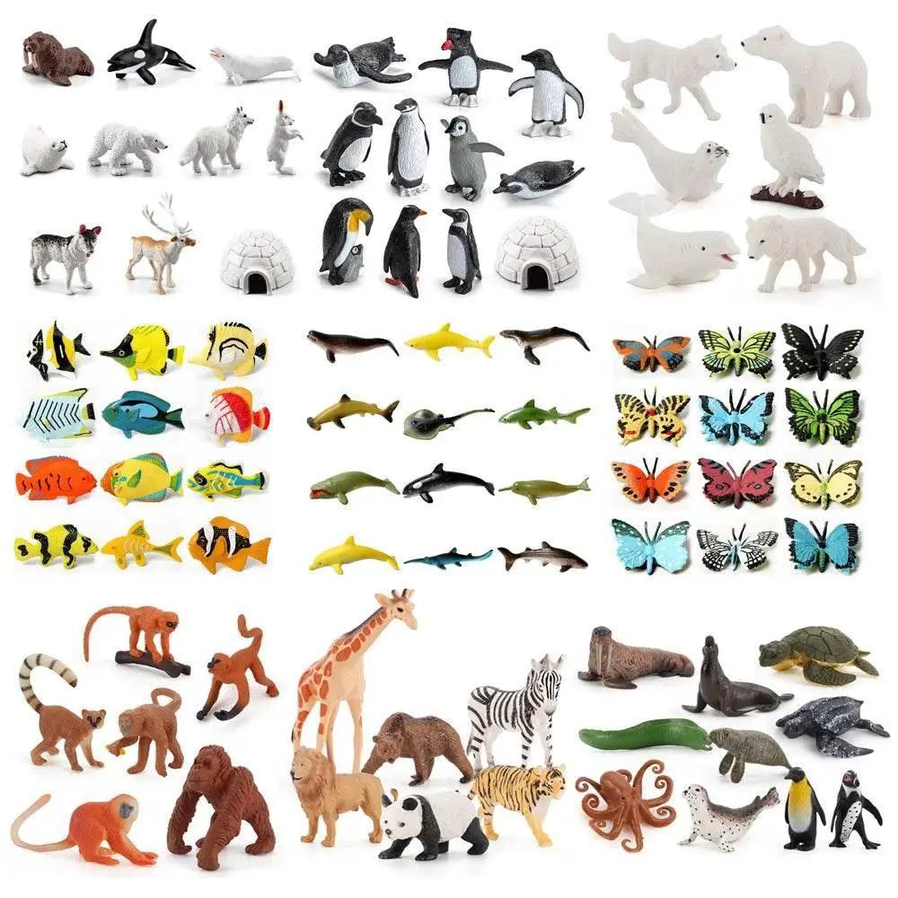  Bright Ocean Life Figurines Mini Plastic Toyland EU -  ToylandEU™