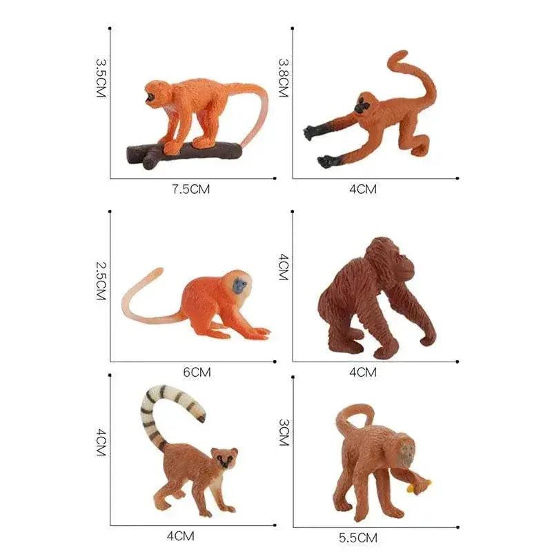  Bright Ocean Life Figurines Mini Plastic Toyland EU -  ToylandEU™
