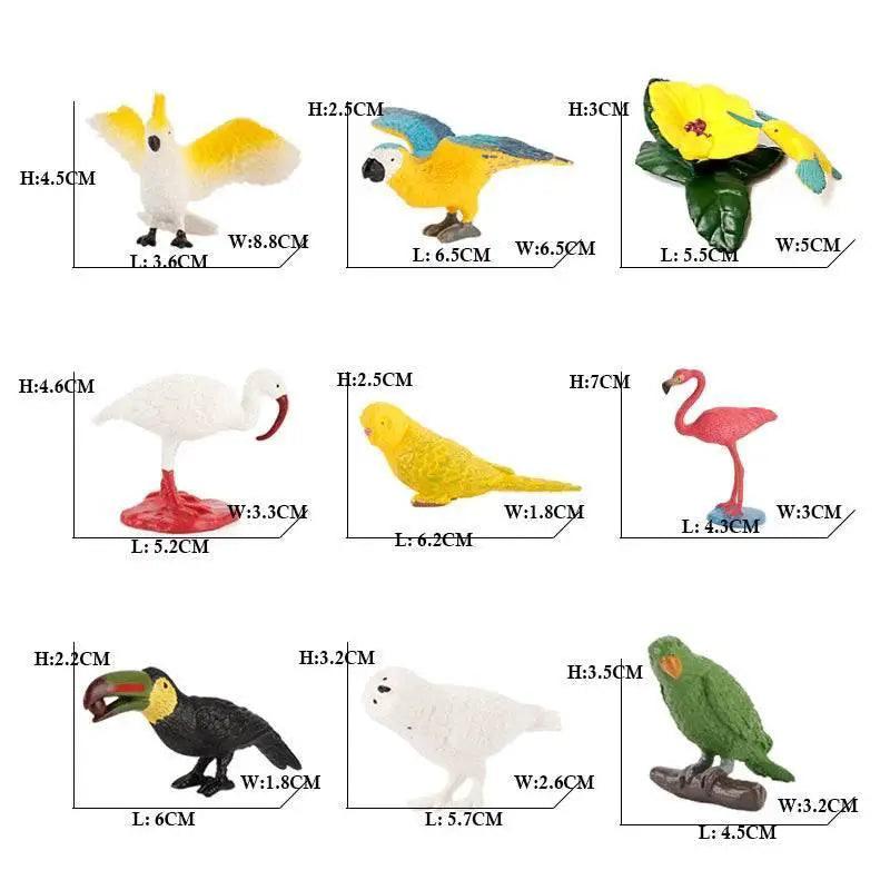  Bright Ocean Life Figurines Mini Plastic Toyland EU -  ToylandEU™