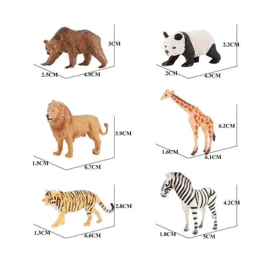  Bright Ocean Life Figurines Mini Plastic Toyland EU -  ToylandEU™