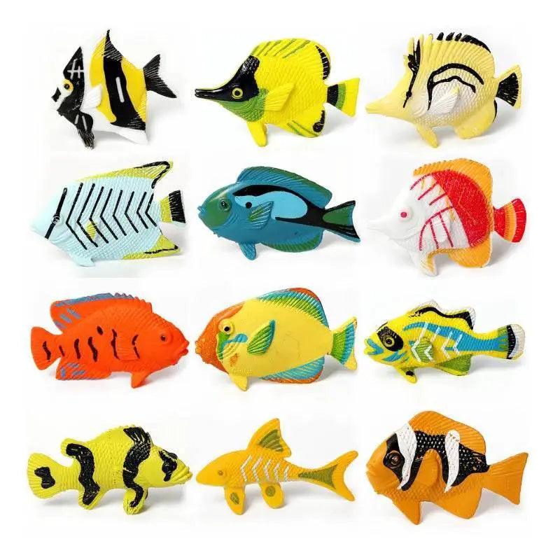  Bright Ocean Life Figurines Mini Plastic Toyland EU -  ToylandEU™