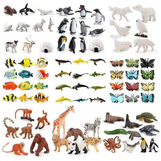  Bright Ocean Life Figurines Mini Plastic Toyland EU -  ToylandEU™