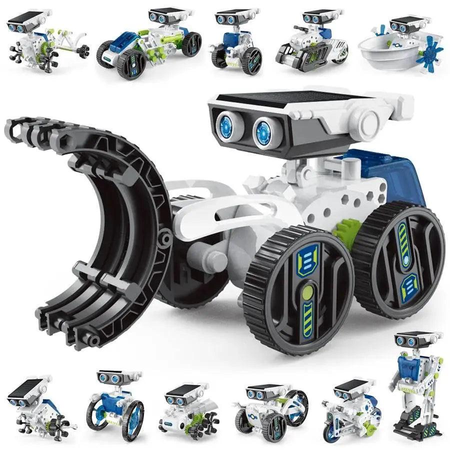  Bright Solar Robot Kit 12 In 1 Educational Toyland EU -  ToylandEU™