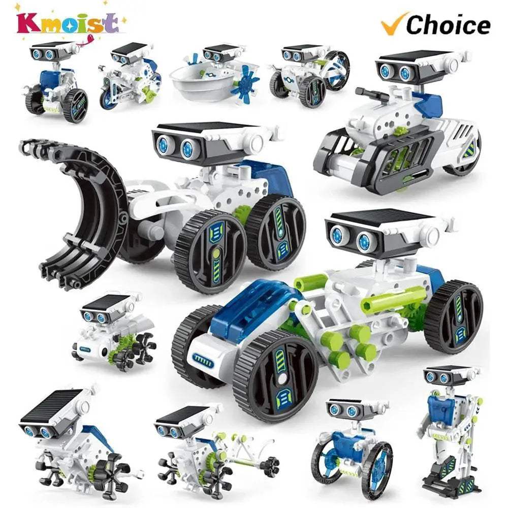  Bright Solar Robot Kit 12 In 1 Educational Toyland EU -  ToylandEU™