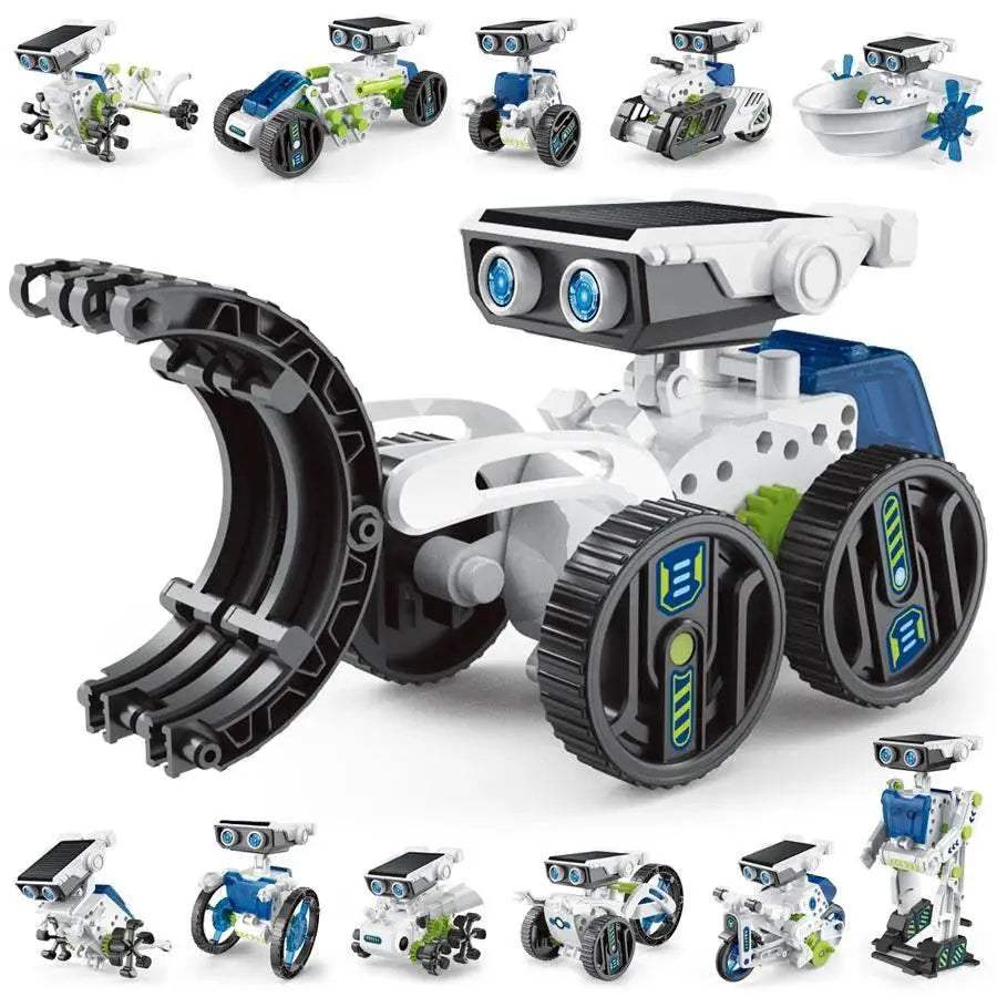  Bright Solar Robot Kit 12 In 1 Educational Toyland EU -  ToylandEU™