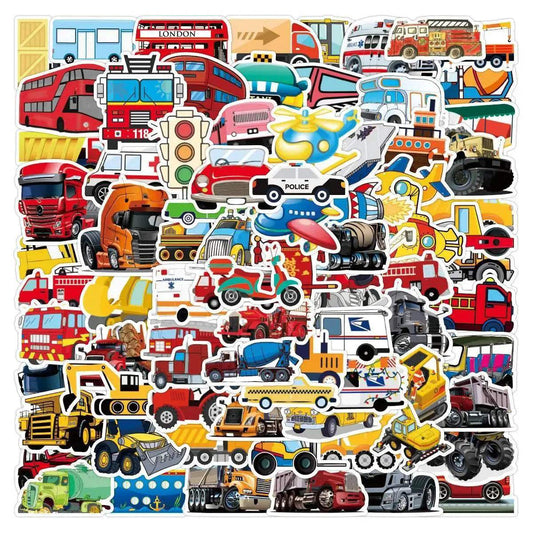  Bright Truck Car Stickers Waterproof PVC Toyland EU -  ToylandEU™