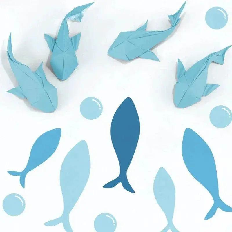  Bright Vinyl Wall Stickers Ocean Scene Toyland EU -  ToylandEU™
