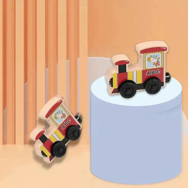  Brightly Colored Montessori Number Train Set - 12 Pieces -  ToylandEU™