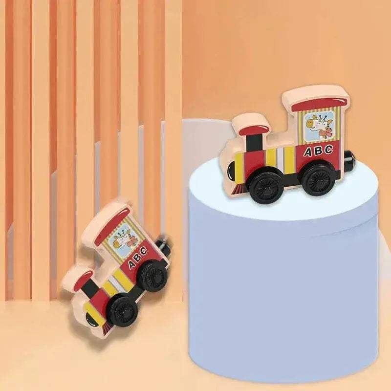  Brightly Colored Montessori Number Train Set - 12 Pieces -  ToylandEU™