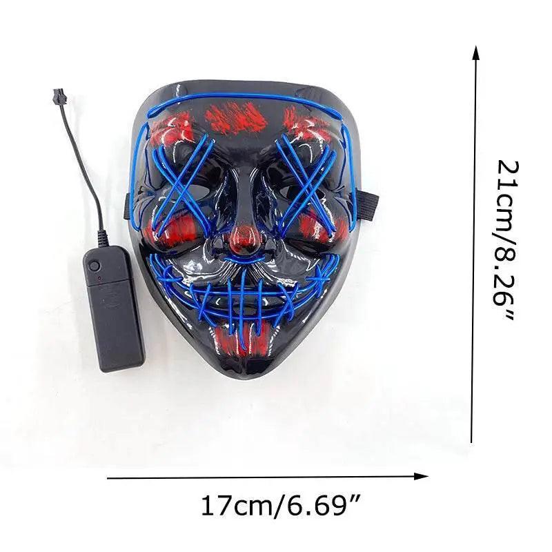  Brilliant 3V LED Mask Masquerade Mask Toyland EU -  ToylandEU™