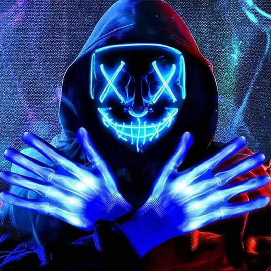  Brilliant 3V LED Mask Masquerade Mask Toyland EU -  ToylandEU™