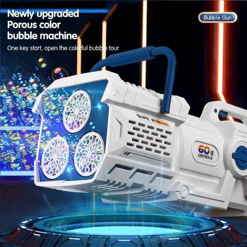  Brilliant Bubble Gun LED Rocket Toyland EU -  ToylandEU™