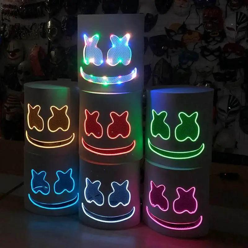  Brilliant Glowing Mask Full Face Mask 2Modes Toyland EU -  ToylandEU™