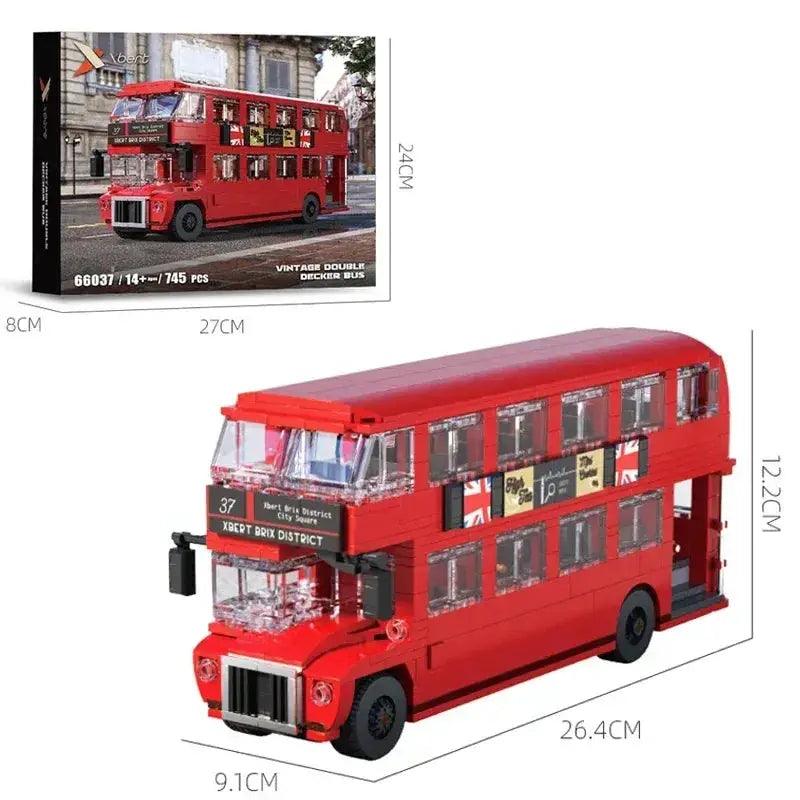  British Double Decker Bus Building Blocks Lego For Kids -  ToylandEU™