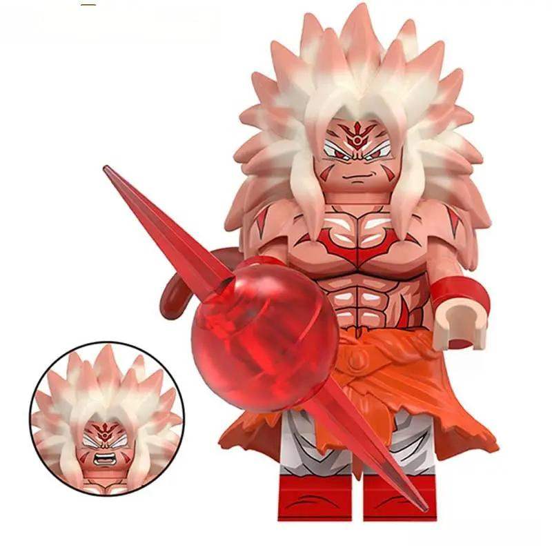 Broly Super Saiyan 5 Dragon Ball Z Super Lego Minifigures Best Custom Anime Toys - Minifigure Toys
