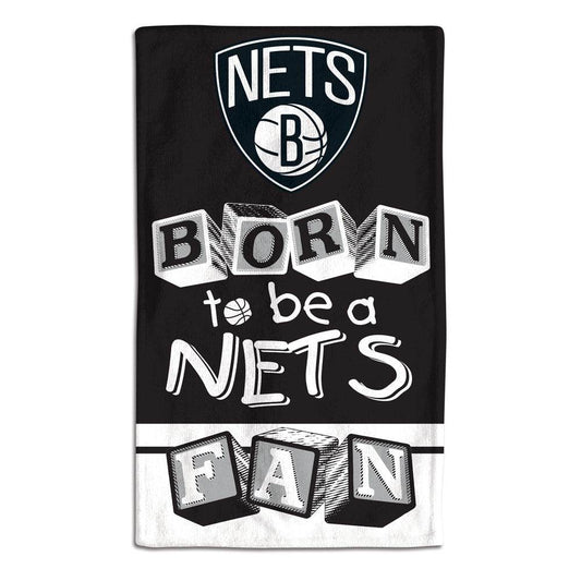 Brooklyn Nets Baby Burp Cloth 10x17 Inches Special Order - ToylandEU