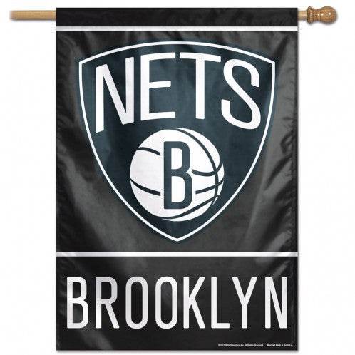 Brooklyn Nets Banner 28x40 Vertical Special Order Flag - ToylandEU