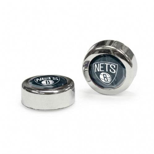 Brooklyn Nets Domed Screw Caps Special Order Set Two Piece - ToylandEU