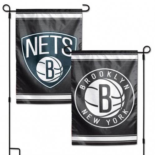 Brooklyn Nets Garden Flag 12x18 Two Sided Special Order - ToylandEU