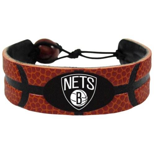 Brooklyn Nets Leather Bracelet Classic Basketball Design - ToylandEU