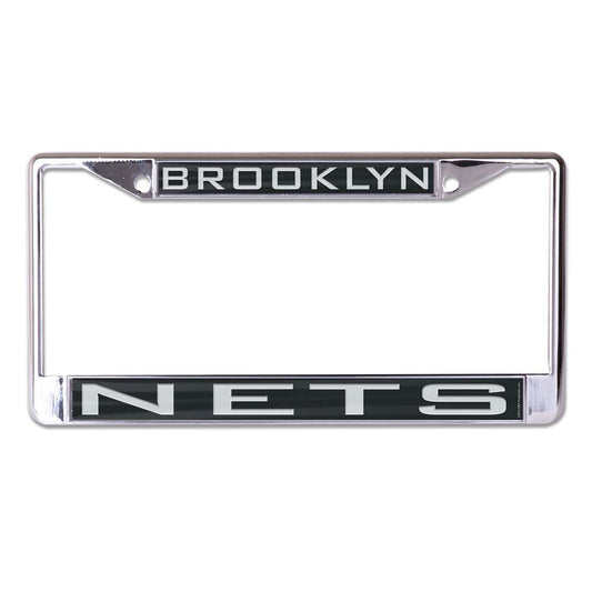 Brooklyn Nets License Plate Frame Inlaid Mirror Finish - ToylandEU