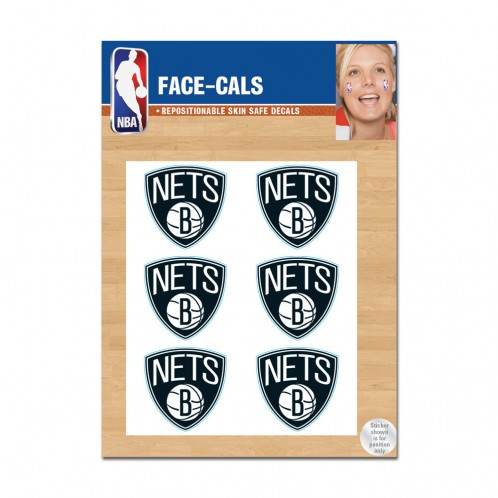 Brooklyn Nets Tattoo Face Cals Special Order Skin Safe - ToylandEU