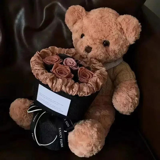  Brown Bear Plush 30-40cm | Cotton Filling | Toylandeu™ 