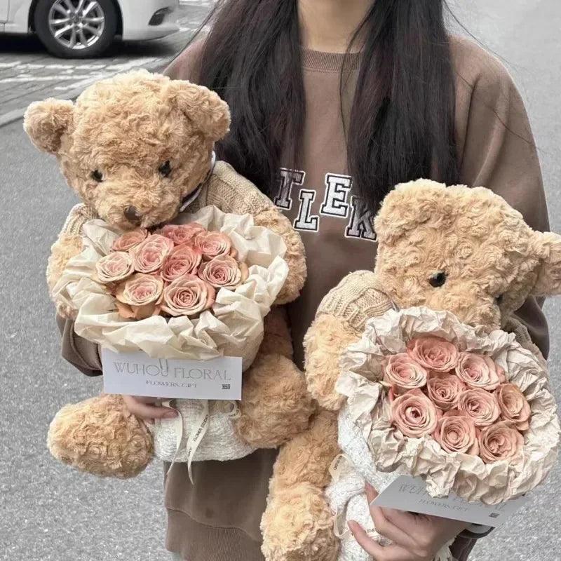  Brown Bear Plush 30-40cm | Cotton Filling | Toylandeu™ 