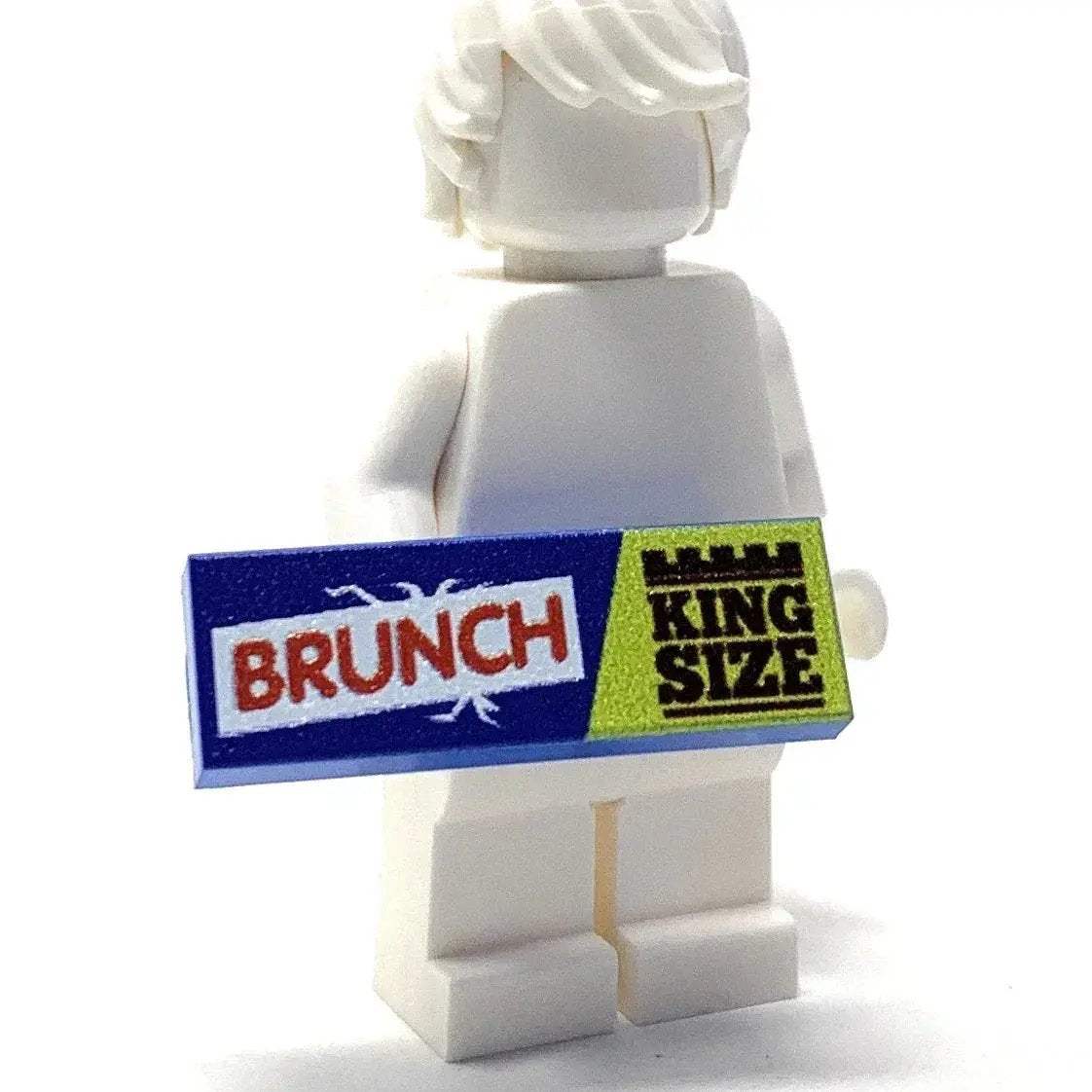 Brunch Candy Bar LEGO Tile 1x3 Printed King Size Collectible - ToylandEU