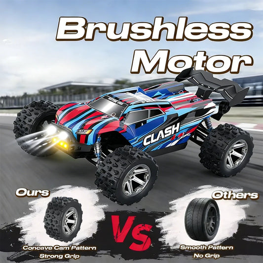  Brushless 1:14 RC Car 60 KMH 4WD All Terrain Truck 