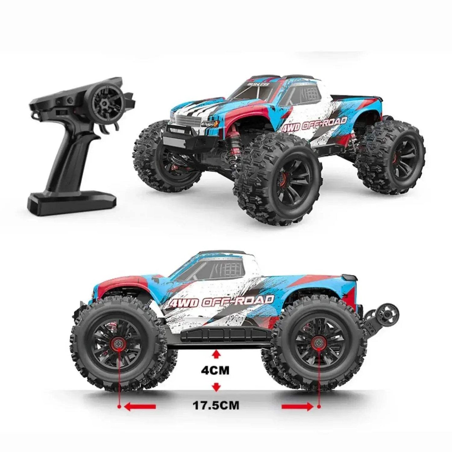 Brushless 4WD RC Car Off Road Hyper Go 16208 Performance - ToylandEU