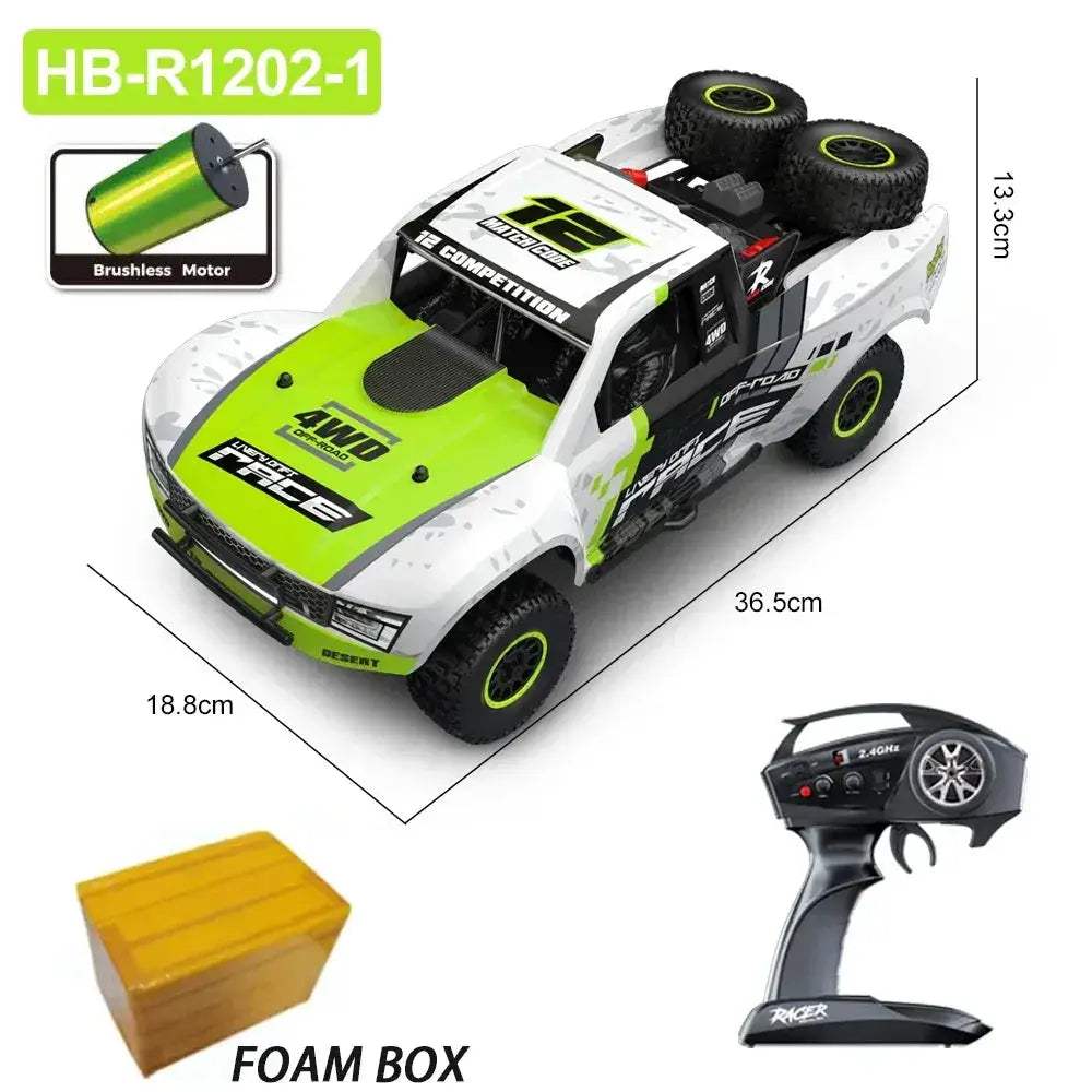 Brushless 4WD RC Car R1201 High Speed Remote Control - ToylandEU