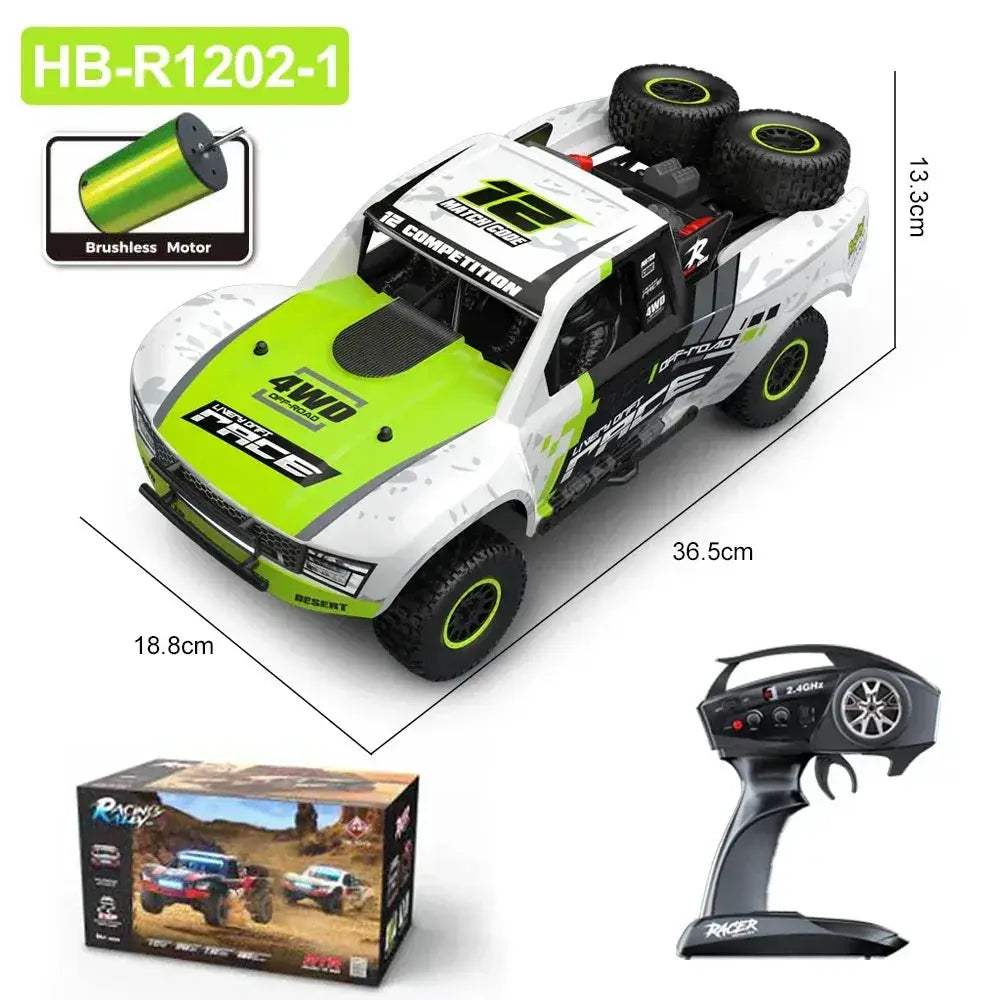 Brushless 4WD RC Car R1201 High Speed Remote Control - ToylandEU