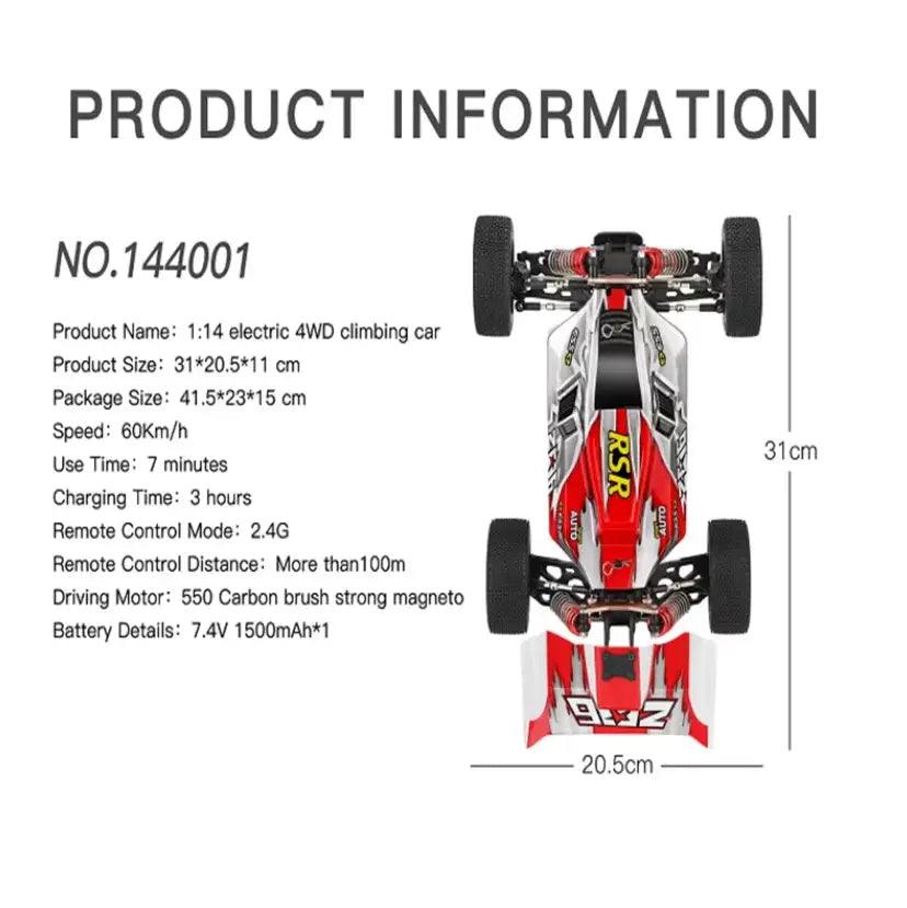  Brushless 4WD RC Car Ultra Fast Drift For Kids -  ToylandEU™