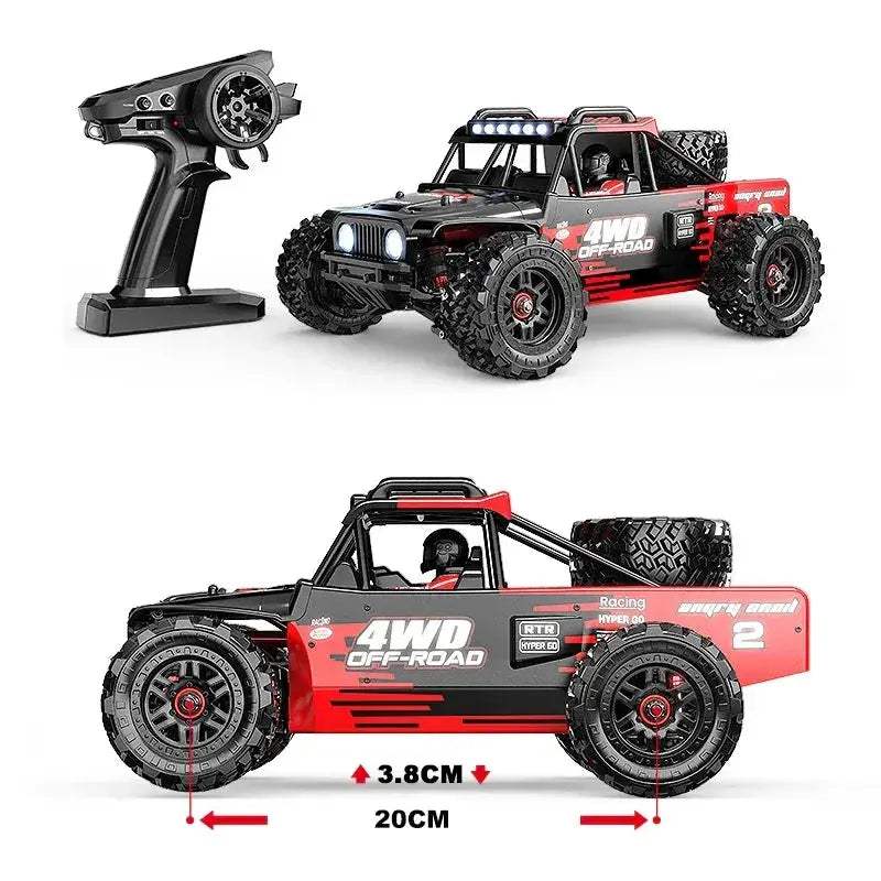 Brushless 4WD RC Car With 75 Kmh Off Road SpeedBoost - ToylandEU
