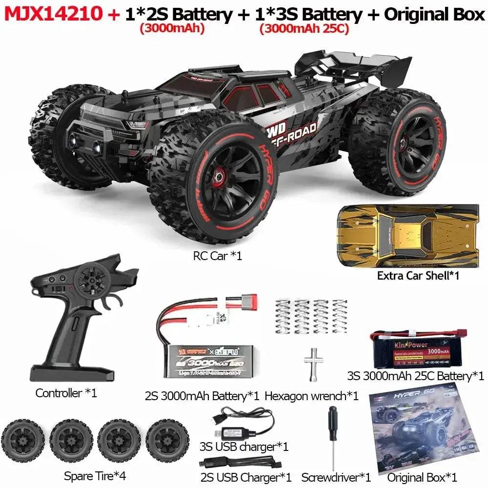 Brushless 4WD RC Car With 75 Kmh Off Road SpeedBoost - ToylandEU