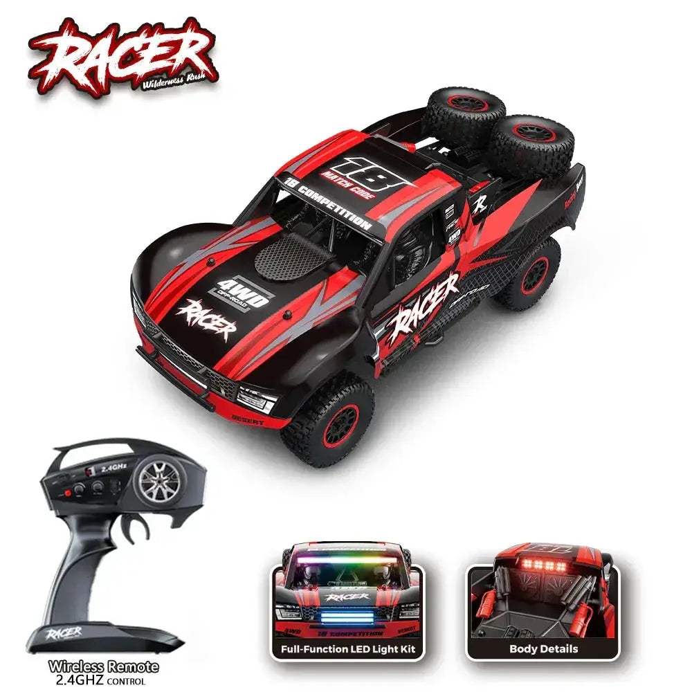 Brushless 4WD RC Car With High Speed Performance LED Lights - ToylandEU