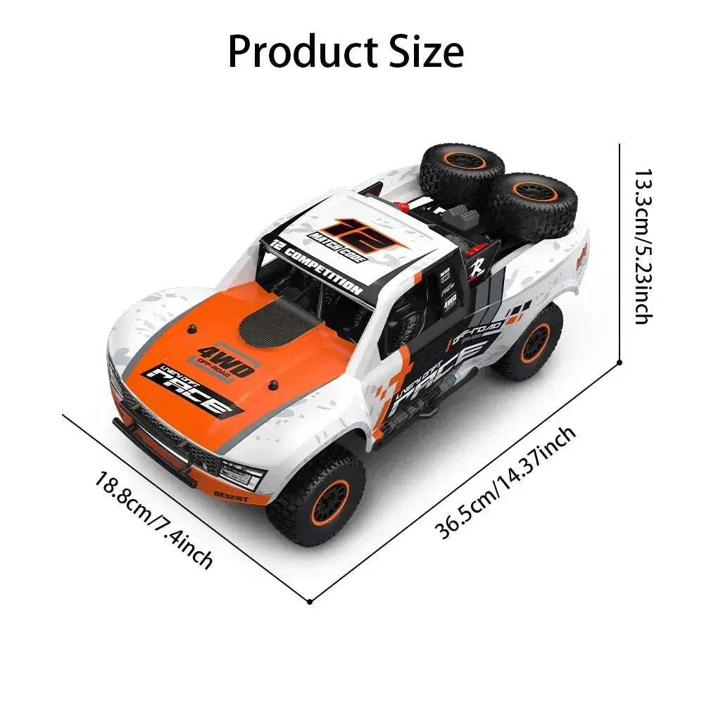 Brushless 4WD RC Car With High Speed Performance LED Lights - ToylandEU