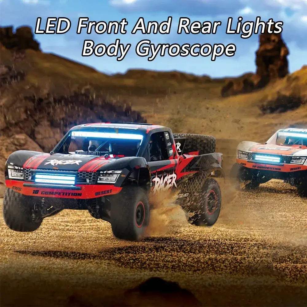 Brushless 4WD RC Car With High Speed Performance LED Lights - ToylandEU
