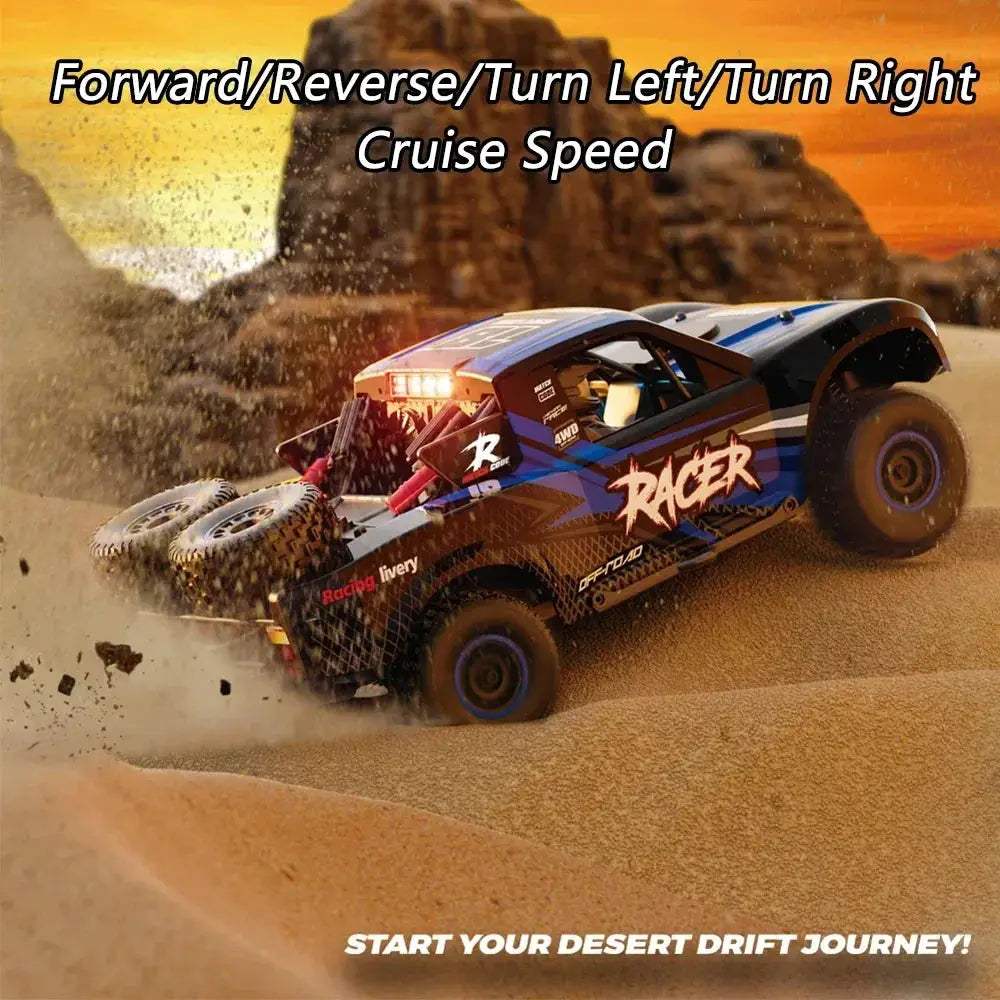 Brushless 4WD RC Car With High Speed Performance LED Lights - ToylandEU
