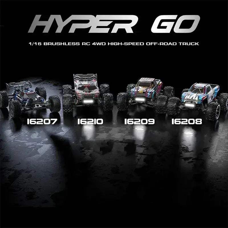 Brushless 70KMH OneSixteenth Scale RC Car 4WD Off Road - ToylandEU