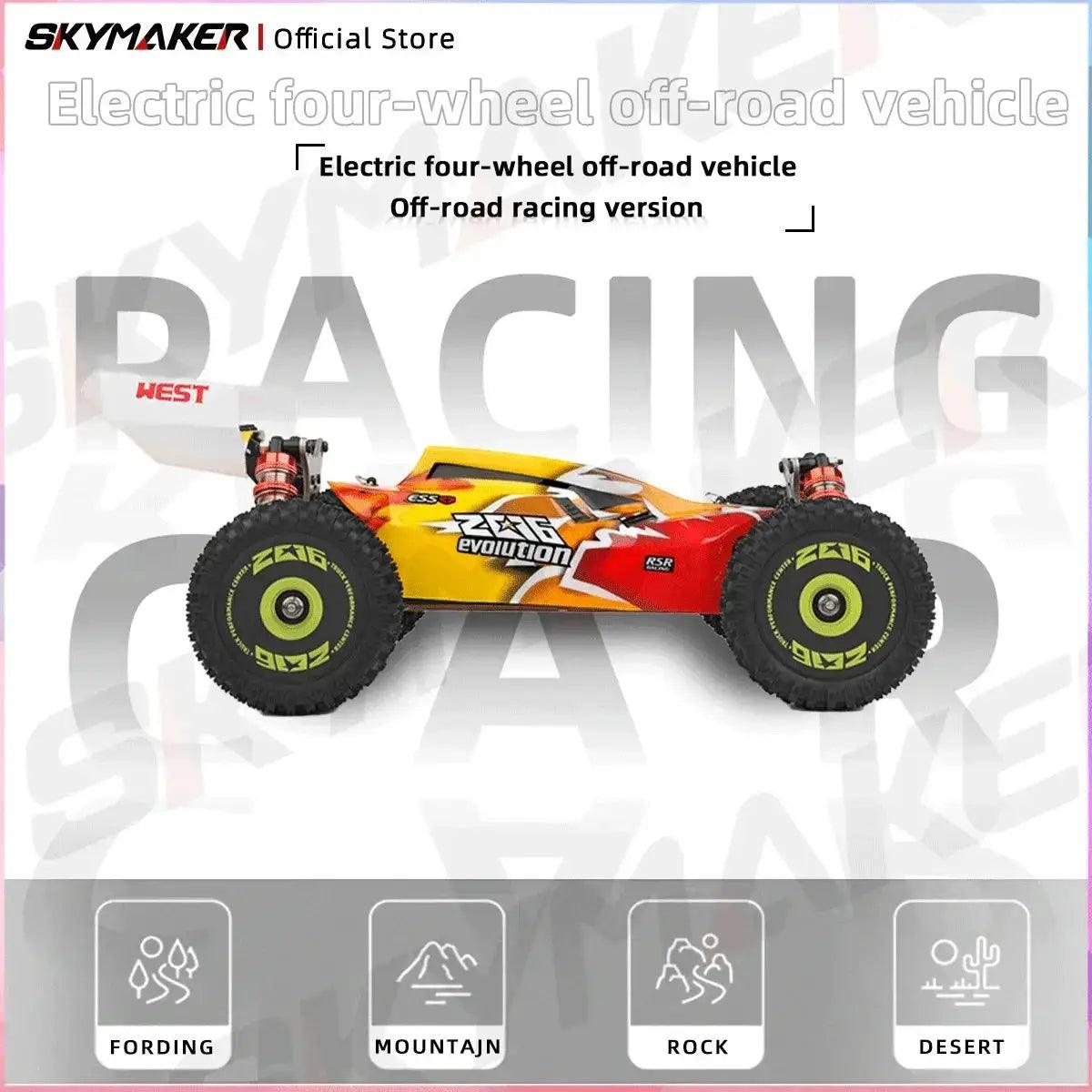  Brushless Off-Road RC Car 1 14 Scale High Speed Racing -  ToylandEU™