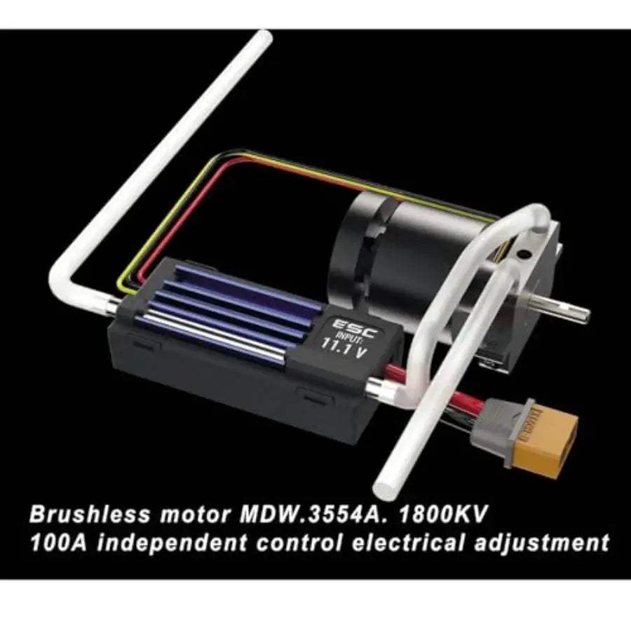  Brushless RC Boat High Speed 50kmh Alloy Hull Elite -  ToylandEU™