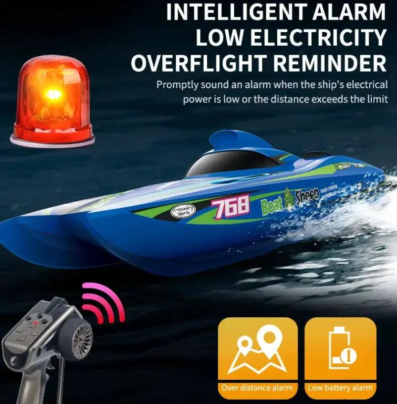  Brushless RC Boat High Speed Remote Control Speedboat Toy -  ToylandEU™