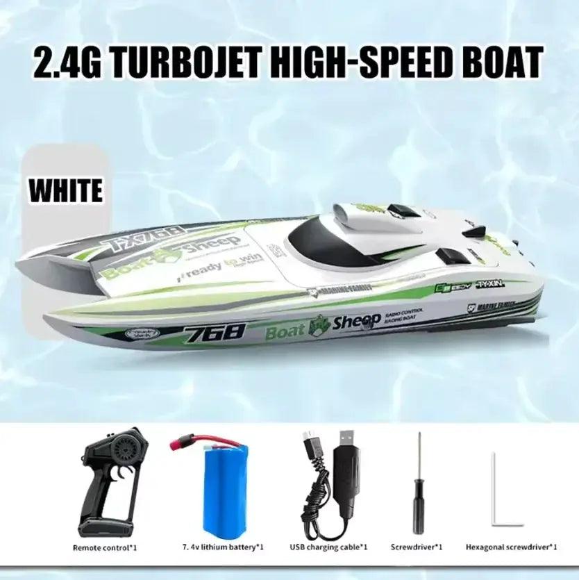  Brushless RC Boat High Speed Remote Control Speedboat Toy -  ToylandEU™