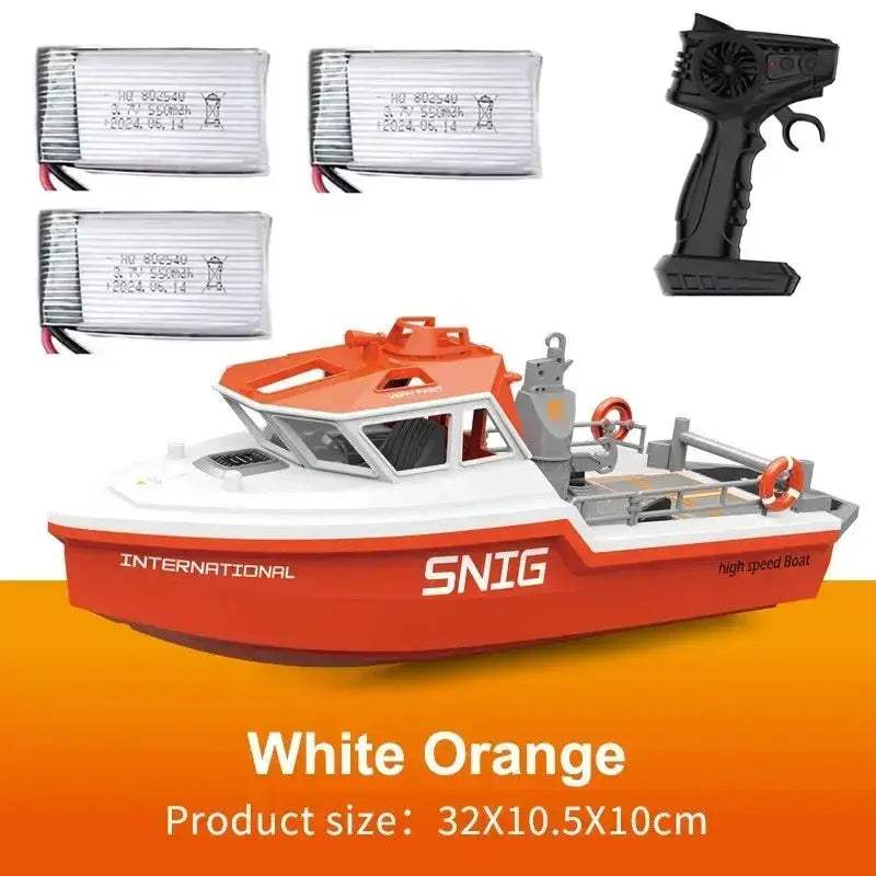 Brushless RC Boat High Speed Turbojet Watercraft Waterproof - ToylandEU
