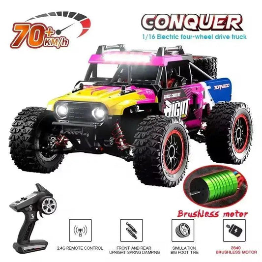  Brushless RC Car 1To16 Scale 4WD Monster Truck Elite -  ToylandEU™