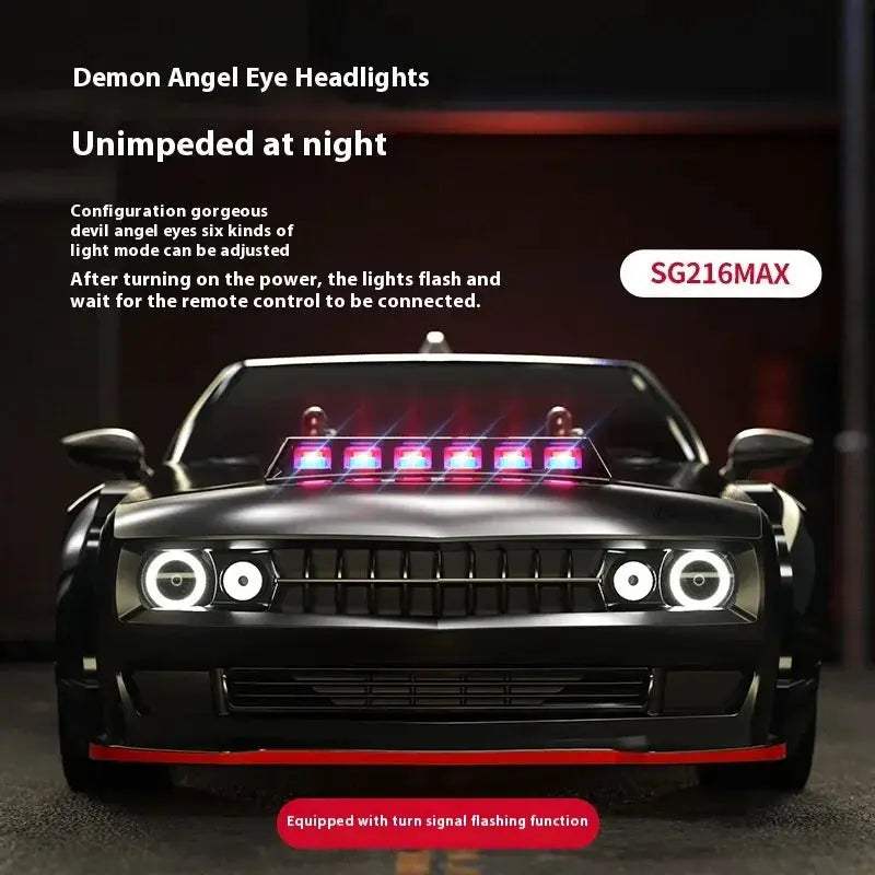 Brushless RC Car 4WD High Speed Monster Truck LED Lights - ToylandEU